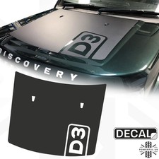Bonnet decal sticker kit for Land Rover Discovery 3 LR3 hood anti reflective D3