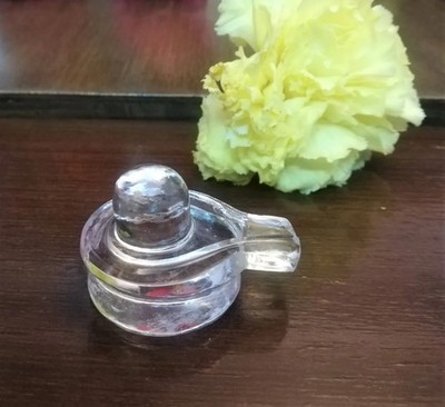 2'' Crystal Shivling Lord Shiva Lingam Hindu Puja Sawan Home Temple God Bholenath