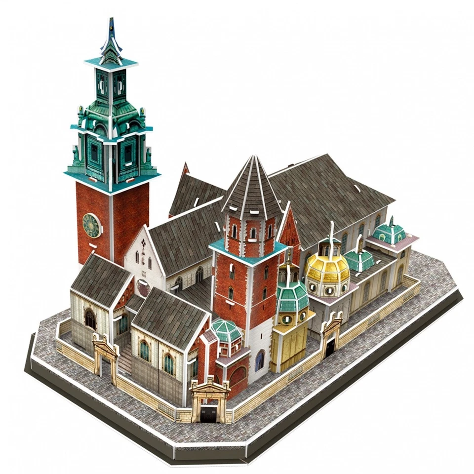 Cubic Fun, WAWEL CATHEDRAL - KRAKOW, 3D puzzle, 101 pieces - Image 2 of 3