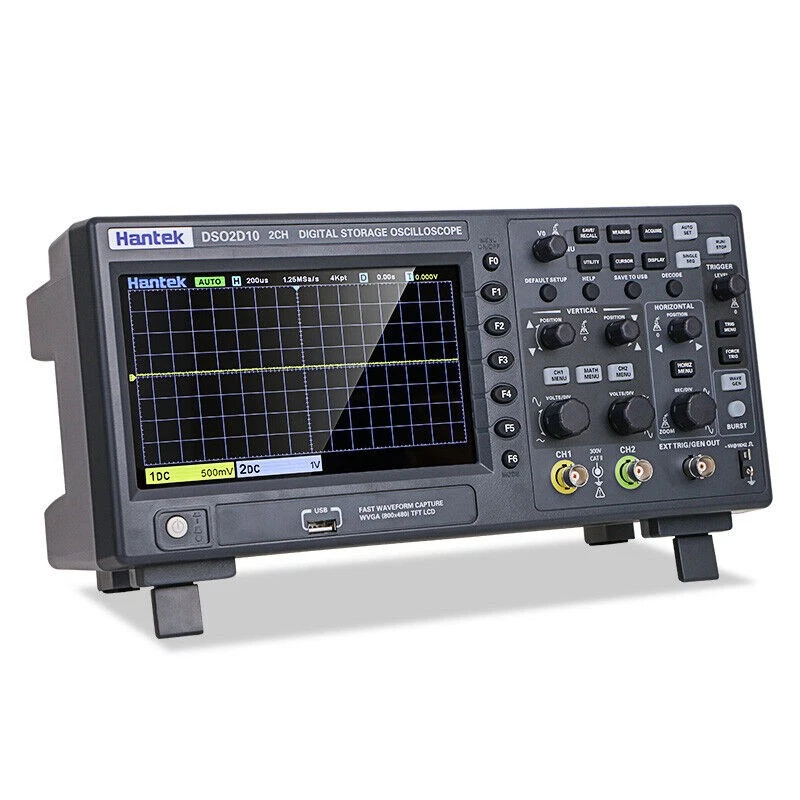 Hantek DSO2D10 DSO2D15 1GSa/s Digital Bench Type Oscilloscope Signal Generator - Image 2 of 4
