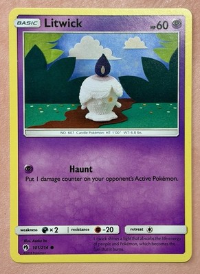 Litwick~ Crochet Art ~ Cute Pokemon Card ~ Asako Ito Gallery