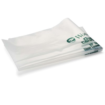 WOODRIVER Dust Connection Clear Lower Dust Bags - 500 mm / 20'' Diameter