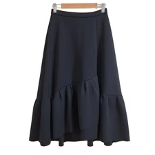 Auth LANVIN en Bleu - Black Women's Skirt
