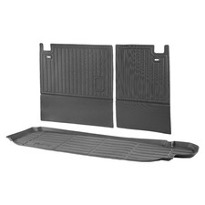 3D-Molded TPE Cargo Mat Set with Secure Backrest Coverage for Kluger Highlander