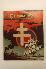 COMMANDO COMIC WAR STORIES IN PICTURES No.1177 FOR FRANCE-FOR FREEDOM! GN5088