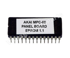 Akai MPC 60 Panel Board 379650J Eprom version 1.1 Firmware Rom Chip MPC60 Sample