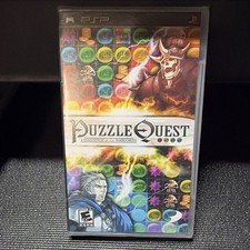 Puzzle Quest: Challenge of the Warlords (Sony PSP, 2007) CIB - Tested