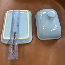 DENBY Blue Butter Dish & Lid 