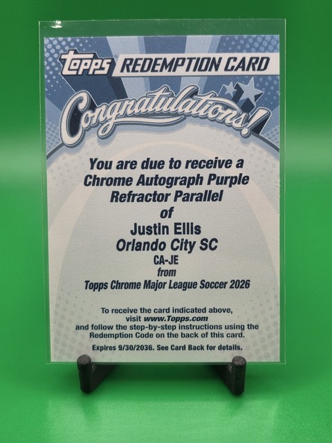 Tradingcard für Justin Ellis