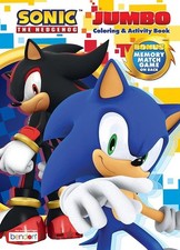 Sonic The Hedgehog Coloring Book Sonic Coloring Book Jumbo Activity Book S