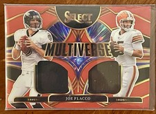 2025 Panini Select - Multiverse Joe Flacco #MVJ-JFO Red Prizm (MEM)