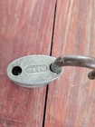 Vintage Yale Padlock with Key Mid Century Working Lock Industrial Metal Lock — photo 4
