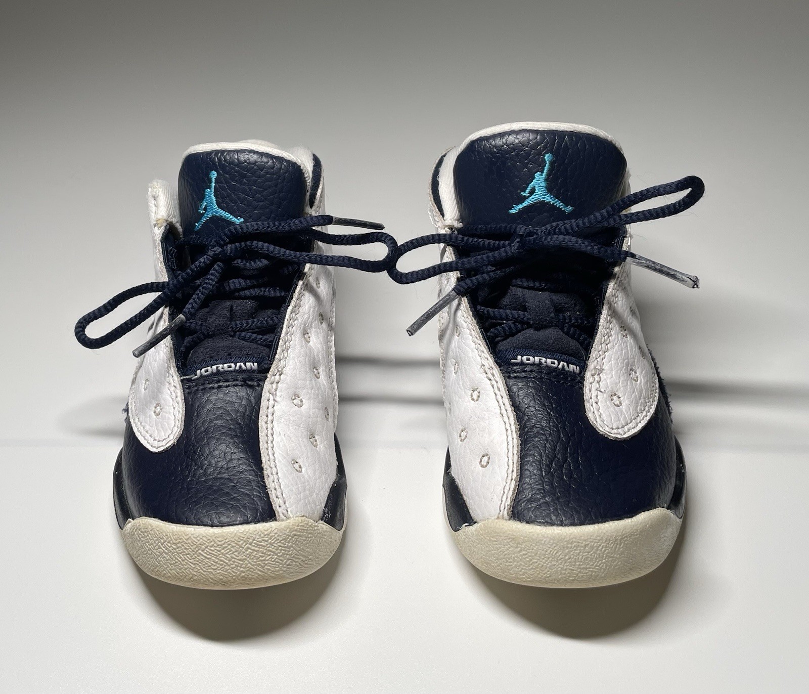 Air Jordan 13 (TD) Retro Toddler Size 9C White Blue Trim DJ3004-144