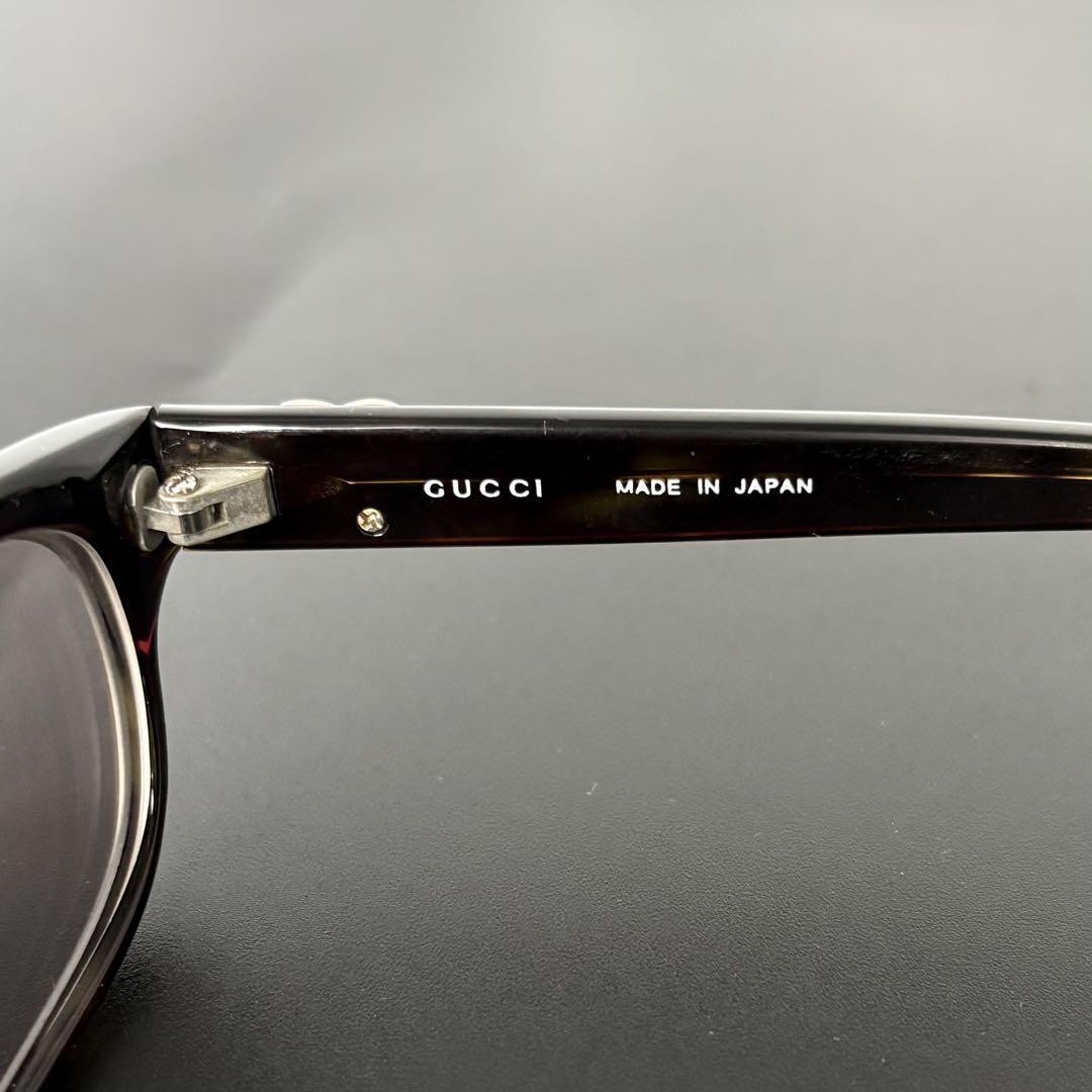 GUCCI Sunglasses Lovely Heart Glasses Eyewear Glasses Heart Interlocking Tortois thumbnail 8