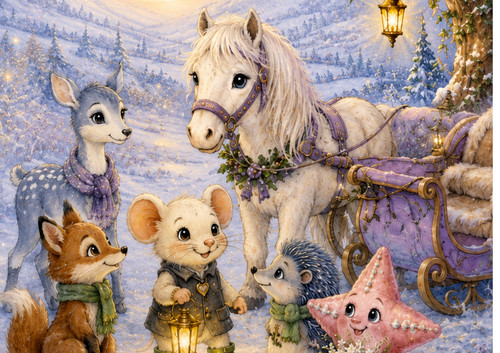 Children's Books from Oggy.press - 'The Miracle of Christmas' Winter Chronicles