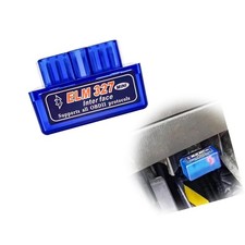 Mini ELM327 OBDII Car Auto Diagnostic Scanner, Professional Car Bluetooth Fai...