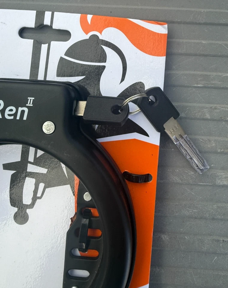 Bloqueo antirrobo marco de acero estándar AXA Ren 2 60 mm Foto 2 de 4