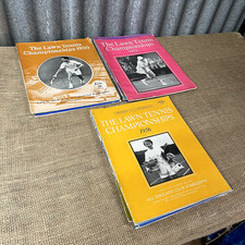 Wimbledon Tennis Championships 1950's Programmes Memorabilia Lawn Tennis