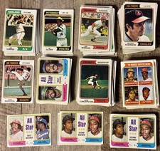 1974 Topps 305 Vintage Baseball Card Lot-VG-EX Or Better-Joe Morgan-Griffey RC