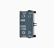 1PC New ABB Auxiliary Contact Module CA6-11N #LL