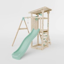 Climbing Frame With Single Baby Swing - Willow Way II Waltons