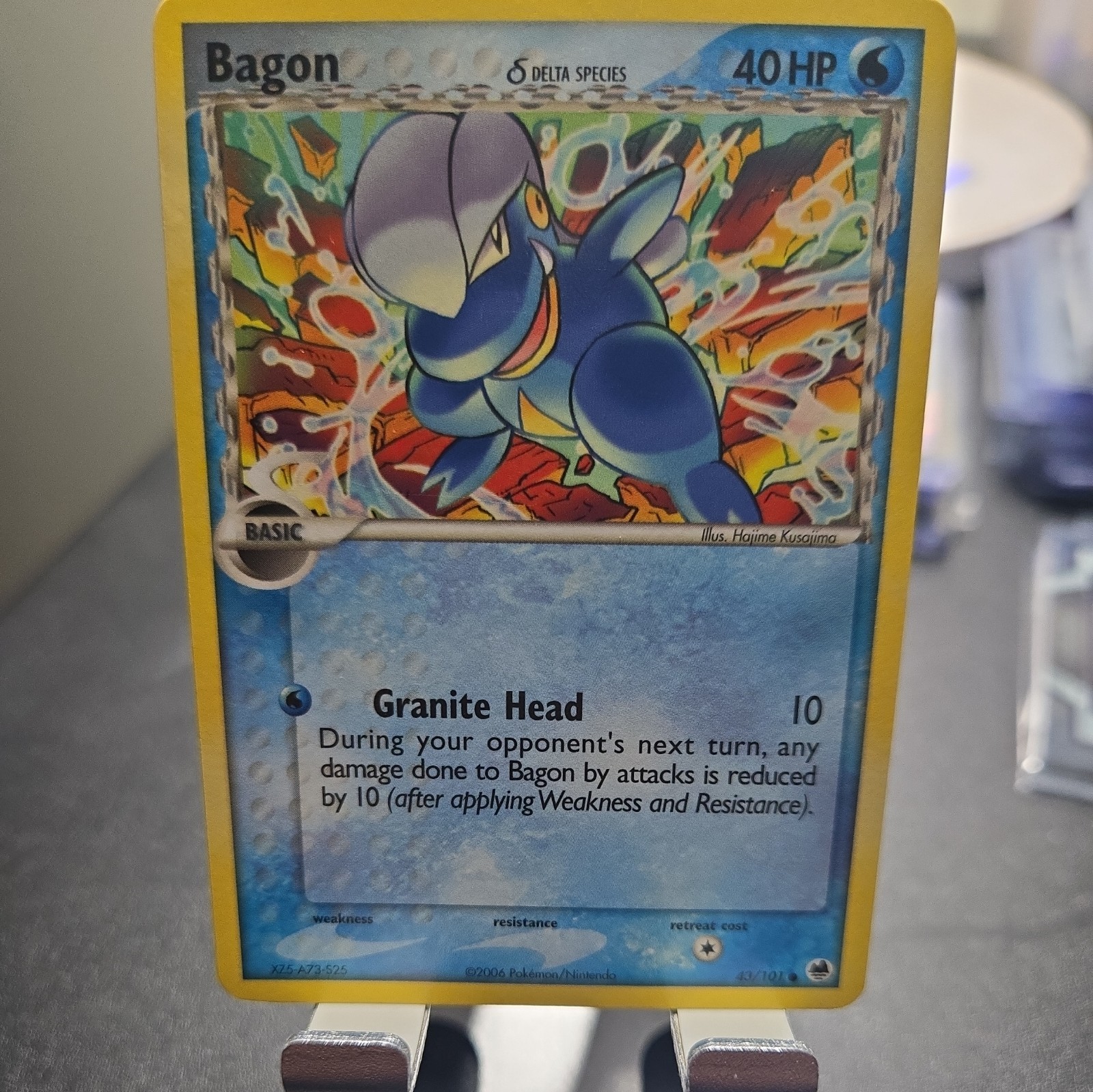 Bagon (Delta Species) 43/101 Dragon Frontiers Regular LP