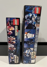 LEGO Star Wars: TIE Fighter (7146) and X-Wing (7140) NEW SEALED