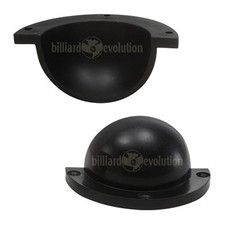 Set of 2 Foosball Table Entry Dishes Black
