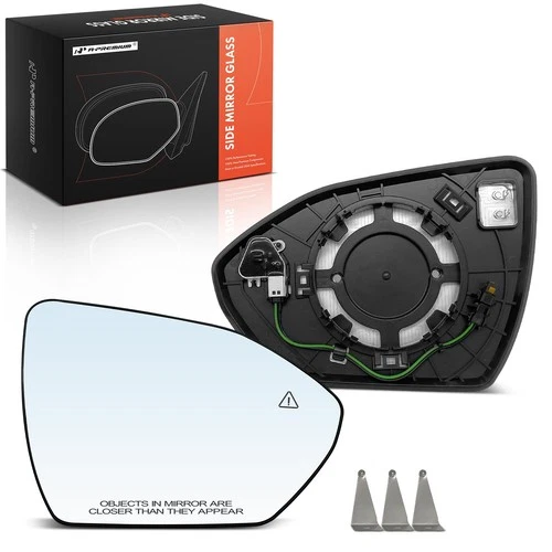 A-Premium Passenger Mirror Glass w/ Heated & Blind Spot for Hyundai Tucson 22-24