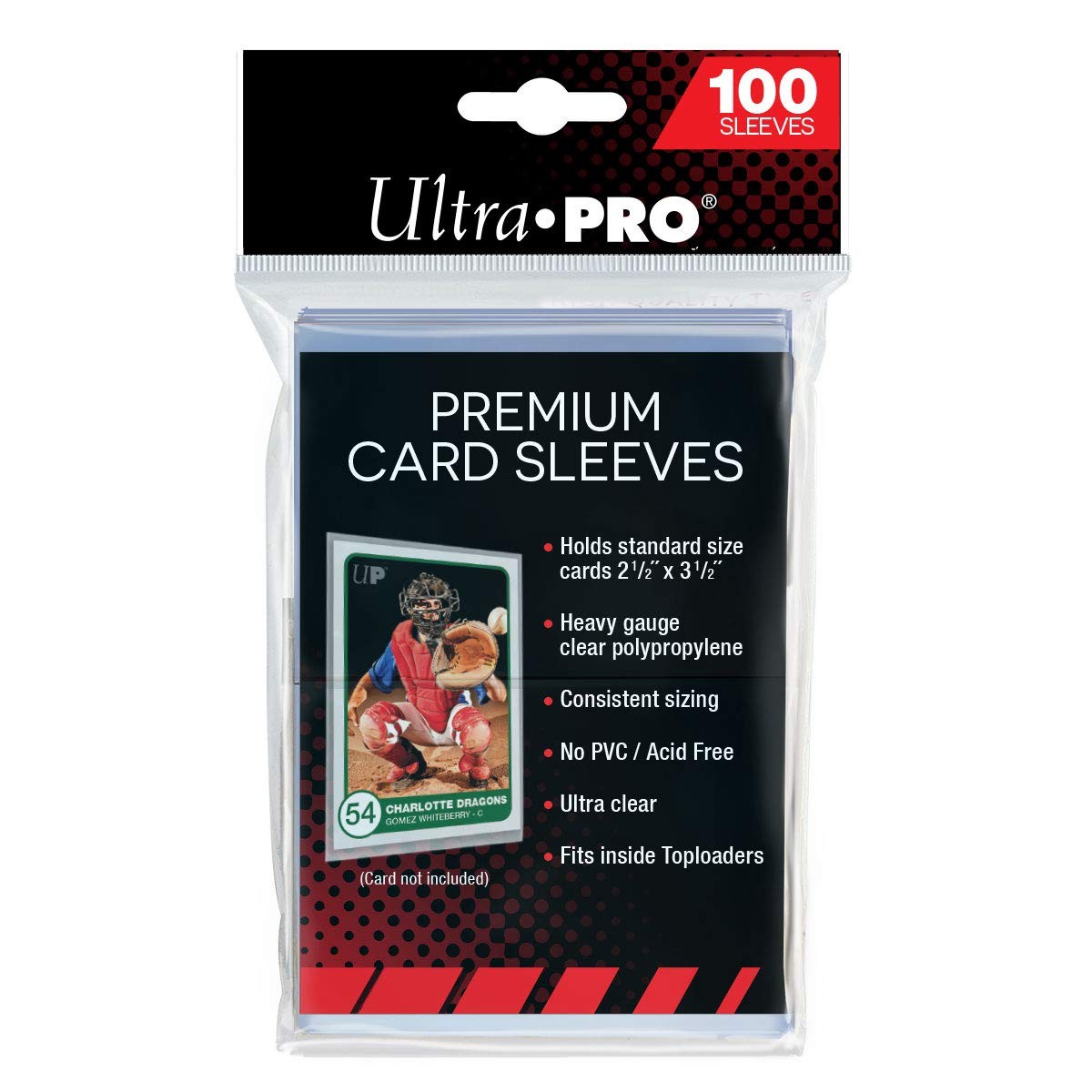 Clear Card Sleeves 100ct to Protect Sports Cards Baseball Clear Card Sleeves 100ct to Protect Sports Cards Baseball