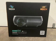 BRAND NEW Enova XHD 8K Projector W/ Motorized screen