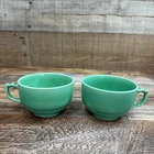 VTG 1930s Homer Laughlin Riviera Century Fiesta Ware Green Tea Cup HLC