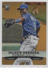 2015 Panini Prizm Orange Prizm 15/60 Dilson Herrera #188 0f8