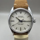 Vintage ROLEX 1002 Oyster Perpetual Automatic Watch Refinished Dial