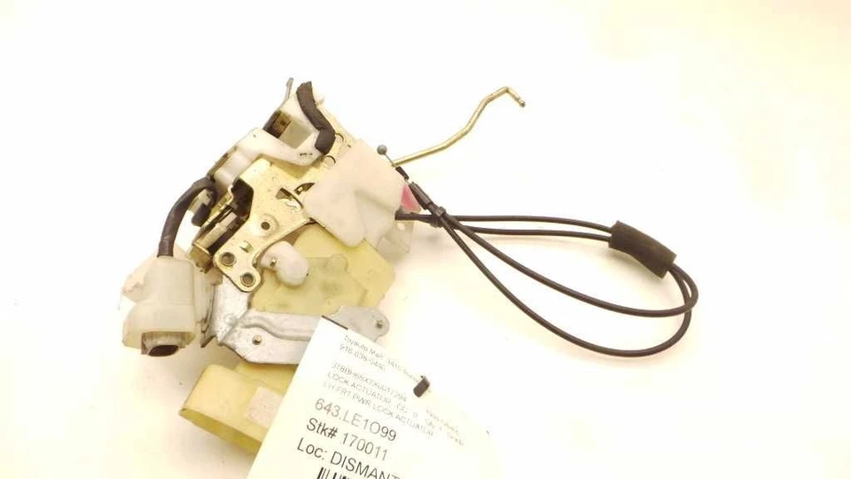 Conjunto de actuador de cerradura de puerta delantera lado del conductor Lexus GS400 1999  Foto 3 de 4