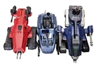 3 Hasbro GI Joe Vehicles 2012 HISS TANK 2011 CRIMSON TANK 2008 ICE DAGGER