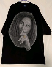 Bob Marley vintage T-shirt 1990s. 3XL LeBleu Tagged
