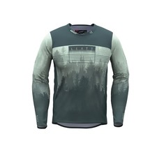 Leatt Fahrrad Langarm Trikot MTB Gravity 4.0 Jersey Ivy Grün S Sportkleidung