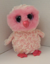 Ty ~ Beanie Boos * 2017 * 'Twiggy'   The Pink Owl * NO Hang Tag