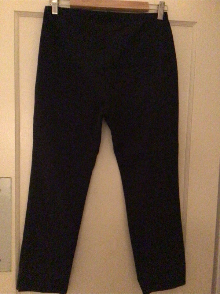 Karen Kane 女式黑色直筒弹力裤 6 码 — 第 3/4 张图片