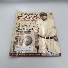 Beckett Elite Premiere Issue The World's Finest Sports Memorabilia Spring 2006