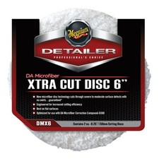 Meguiars Dmx6 Dual Action Xtra Cut Disc 6 In Microfiber Pad 2 Pack Meguiars Dmx6 Dual Action Xtra Cut Disc 6 In Microfiber Pad 2 Pack