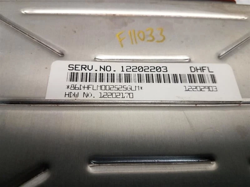 Chevrolet S10 2001-03 (2,2 L) módulo de control electrónico n.º de parte: 12202203 Foto 3 de 4