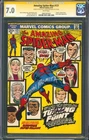 Amazing Spider-Man #121 CGC 7.0 Marvel Comics 1973 Stan Lee & John Romita Signed