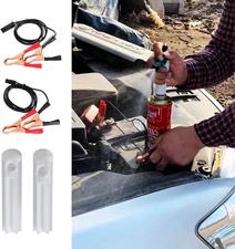 DIY Fuel Injector Flush Cleaner Adapter Kit Universal  Car Nozzle Cleaning Tool