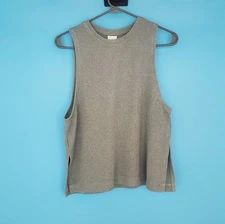 H&M Women's Size XS Light Olive Green Knit Tank Top