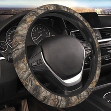 Forest Camo Hunting Steering Wheel Cover Universal 15 Inch Non-slip Neoprene ... Forest Camo Hunting Steering Wheel Cover Universal 15 Inch Non-slip Neoprene ...