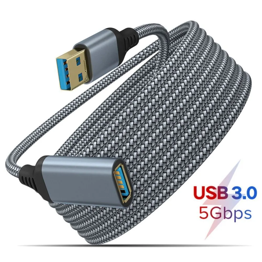 Computer High Speed USB Extension Cable Male Female Extender Data Cord | eBay