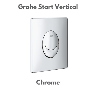 BEST PRICE grohe start WC dual flush plate Double White | Chrome WC toilet