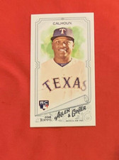 2018 Topps Allen & Ginter #255 Willie Calhoun Brooklyn Back Mini Parallel RC /25